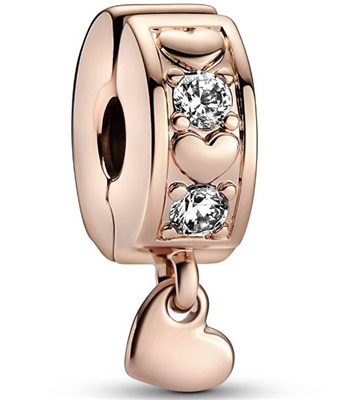 Pandora 782253C01 — подвесной клип-чарм Rose Gold