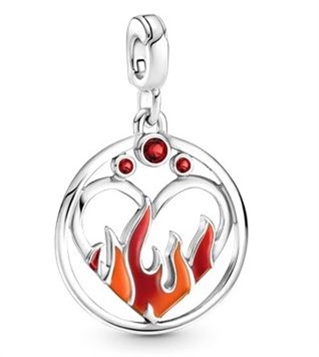 Pandora ME İçimdeki Ateş Madalyon 799674C01 Charm Gümüş