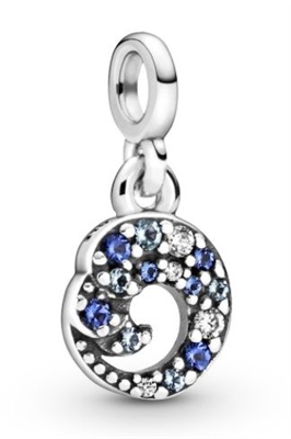 Pandora 799010C01 Charm Mavi Beyaz