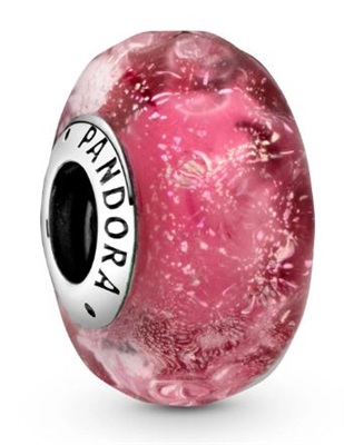 Pandora Fantastik Pembe Murano Charm 798872C00 Fuşya