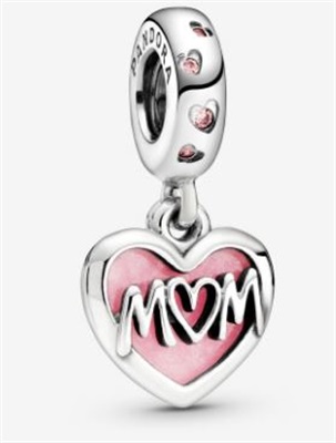 Pandora Anne Kalbi 798887C01 Charm Pembe