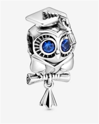 Pandora Graduation Wise Owl 798907C01 Silver Charm