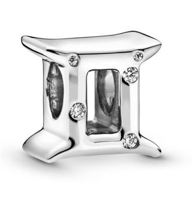 Pandora Gemini Zodiac Charm 798428C01 Silver