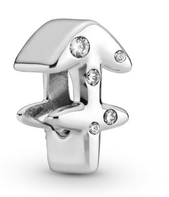 Pandora Sagittarius Charm 798419C01, Silver