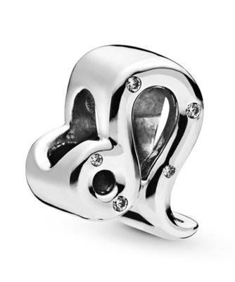 Pandora 798414C01 сияющий шарм «Лев», серебристый