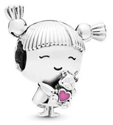 Pandora 798016EN160 Серебристый шарм «Девочка»