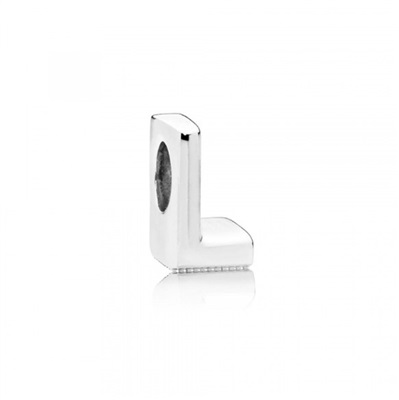 Pandora 797466 Silver L Letter Charm