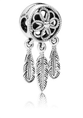 Pandora 797200 Шарм «Ловец снов», серебристый