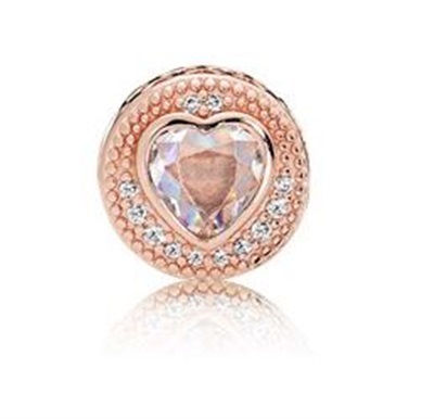 Pandora 786302CZ: шарм цвета Rose