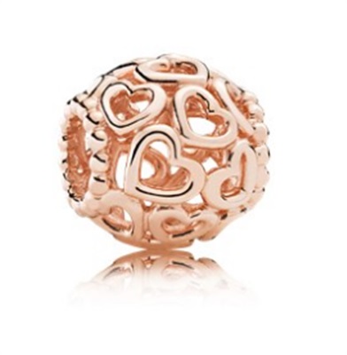 Pandora Kalbini Aç 780964 Charm Rose Gold