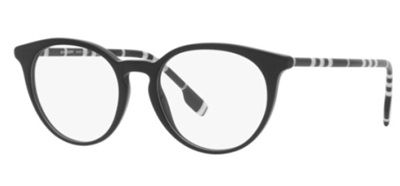 Burberry BE2318 4007 — чёрная оправа для очков