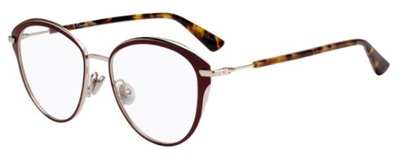 Dior İndirimli Dior ESSENCE20 Optik Gözlük Bordo E28