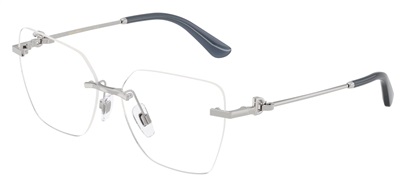Dolce Gabbana DG1363 05 Silver Optical Glasses Frame