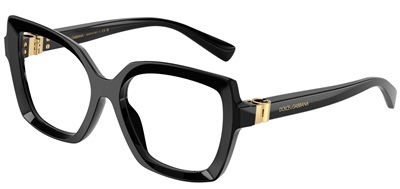 Dolce Gabbana DG3413 Optical Glasses Black 501