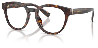 Dolce Gabbana DG3421 Optical Glasses Frame, Brown 502