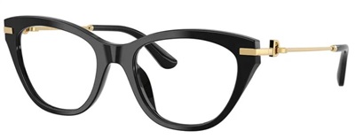 Dolce Gabbana DG3428 501 Black Optical Glasses