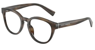 Dolce Gabbana DG3421 3200 Light Brown Optical Glasses