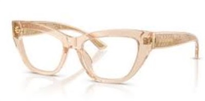 Dolce Gabbana DG3411 3412 Light Brown Optical Glasses