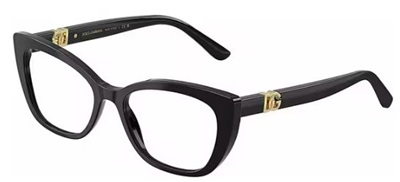 Dolce Gabbana DG3398 501 Black Optical Frames