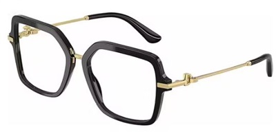 Dolce Gabbana DG3396 501 — чёрная оправа для очков