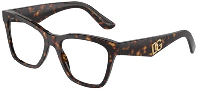 Dolce Gabbana DG3374 502, коричневая оправа для очков