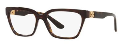 Dolce Gabbana DG3343 Optical Glasses, Brown 502