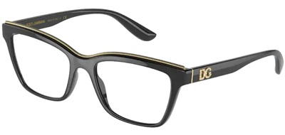 Dolce Gabbana DG5064 оправа для очков, чёрная 501