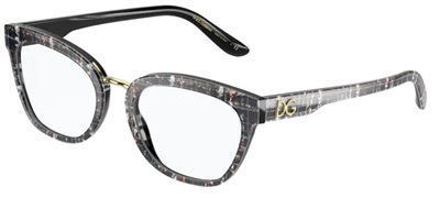 Dolce Gabbana DG3335 оправа для очков, чёрная, 3286