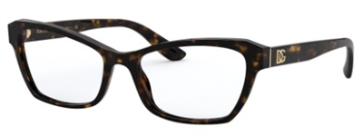 Dolce Gabbana DG3328 Optical Glasses, Brown 502