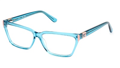 Guess GU50145/V 087 Turquoise Optical Glasses Frame