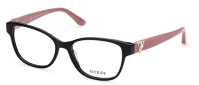 Guess GU2854-SV 005 Black Pink Optical Glasses