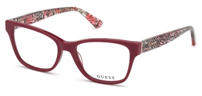 Guess GU2781 072 Red Optical Glasses