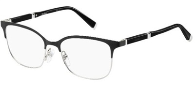 Maxmara İndirimli MM1273 Optik Gözlük Siyah/gümüş Rqm