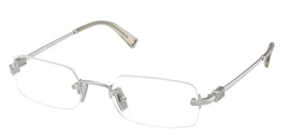 Miu Miu MU50YV Optical Glasses, Silver, 1BC1O1