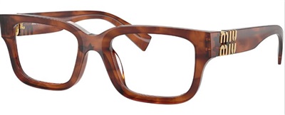 Miu Miu MU02YV Optical Glasses, Brown 26E1O1