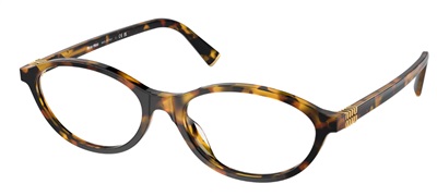 Miu Miu MU 09XV Optical Glasses Brown VAU1O1