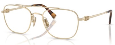 Miu Miu MU51WV Optical Glasses, Gold ZVN1O1