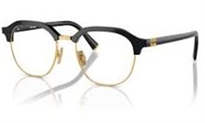 Miu Miu MU10XV Optical Glasses Black/Gold 16K1O1