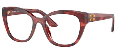 Miu Miu İndirimli MU05XV Optik Gözlük Bordo 12Q1O1