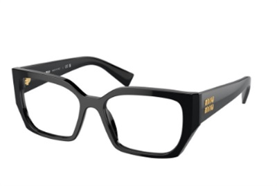 Miu Miu MU03VV Optical Glasses Black 1AB101