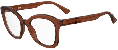 Moschino MOS636 Optical Glasses Frame, Light Brown 09Q