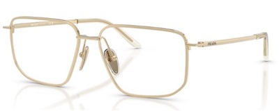 Prada C52V ZVN1O1 Gold Optical Frames