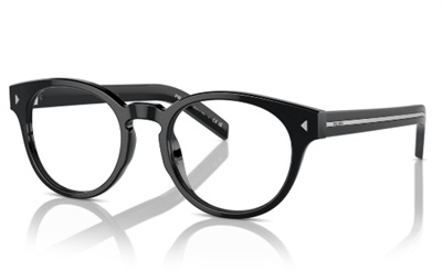 Prada İndirimli PR A14V Optik Gözlük Siyah 16K1O1