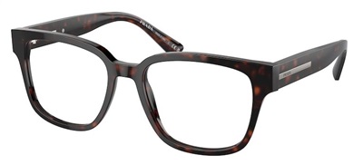 Prada İndirimli PR A09V Optik Gözlük Koyu Kahverengi 17N1O1