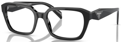 Prada İndirimli PR14ZV Optik Gözlük Siyah 1AB101