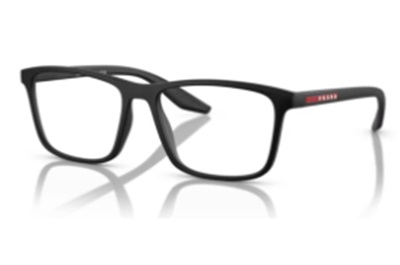 Prada Linea Rossa İndirimli PS01QV Optik Gözlük Siyah DG01O1