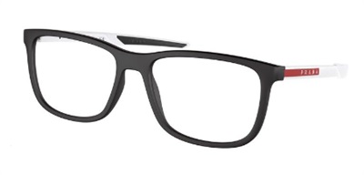 Prada Linea Rossa PS07OV Optik Gözlük Siyah Beyaz DG01O1