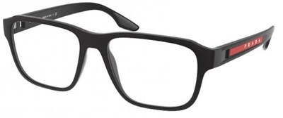 Prada Linea Rossa İndirimli PS01PV Optik Gözlük Siyah DG01O1