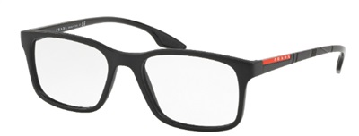 Prada Linea Rossa İndirimli PS01LV Optik Gözlük Siyah 16G1O1