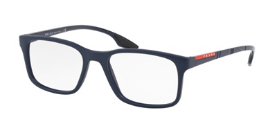 Prada Linea Rossa İndirimli PS01LV Optik Gözlük Mavi TWY1O1